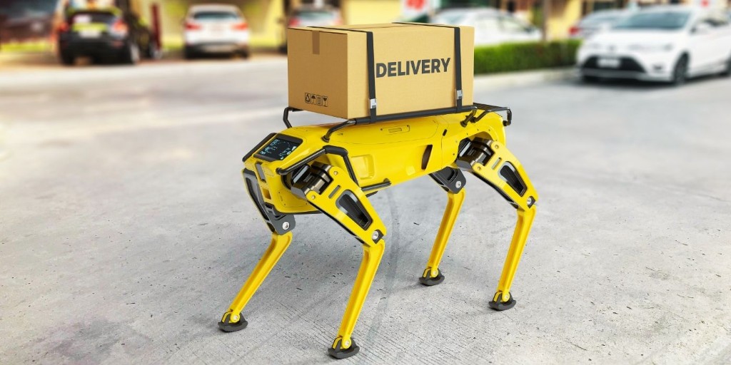 Robotic delivery and materials handling